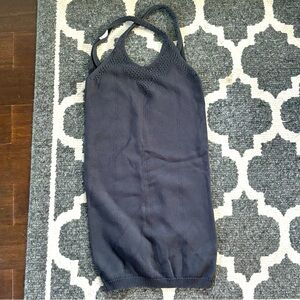 Intimately by Free People knit cross strapped tank dress/nighty